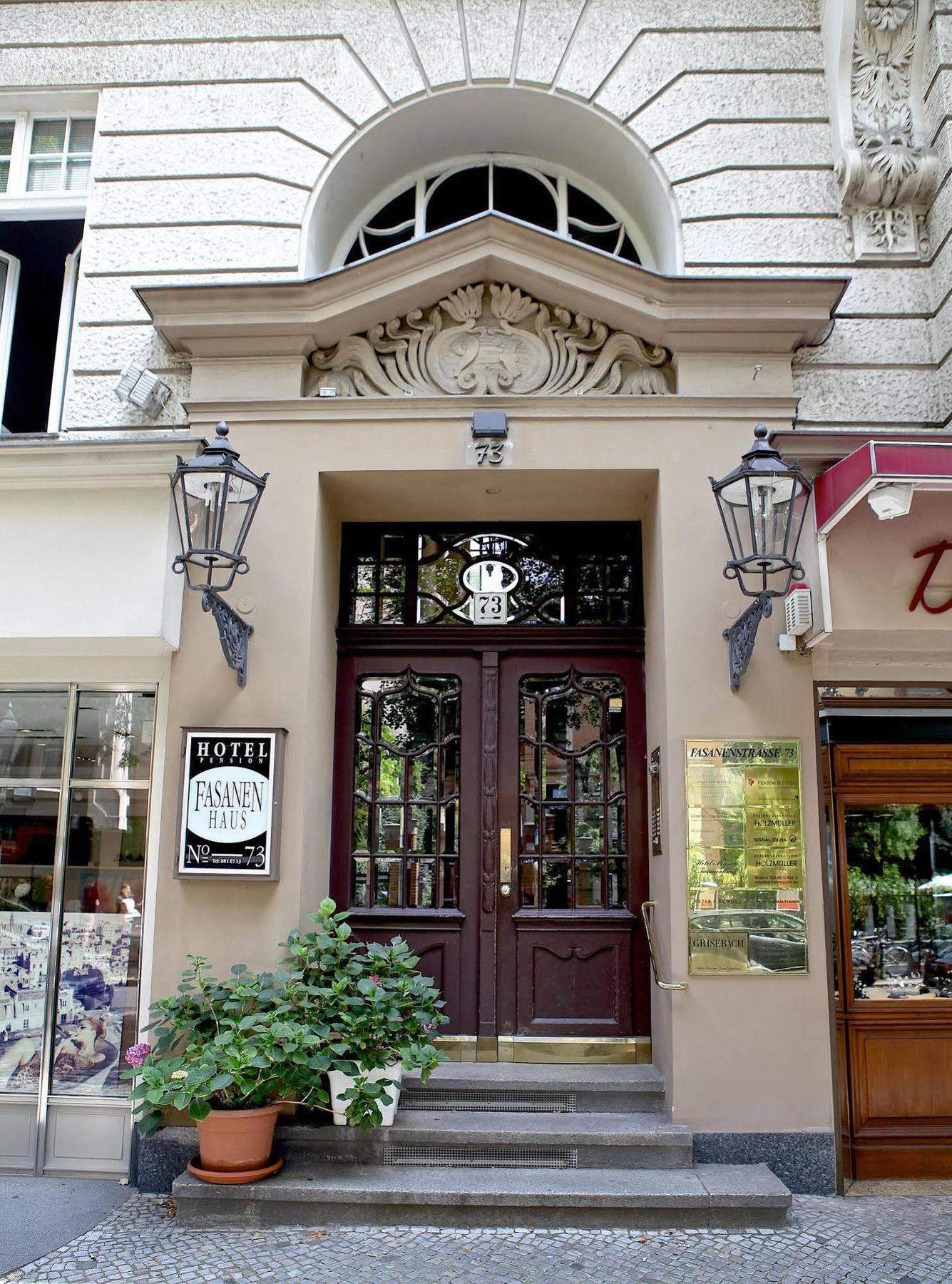 Hotel Pension Fasanenhaus Берлин Экстерьер фото